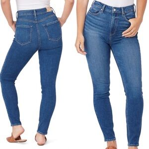 PAIGE Flaunt Cheeky High Waist Skinny Jeans